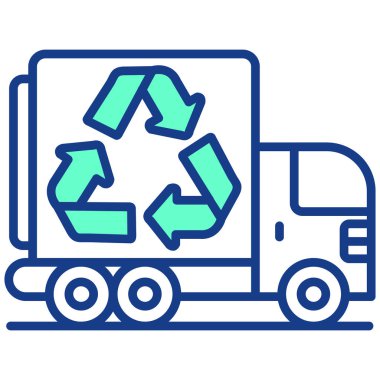 Çöp simgesini geri dönüştür, taslak biçimi