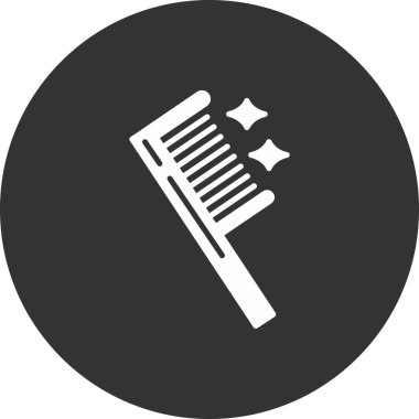 Tarak simge vektör çizim