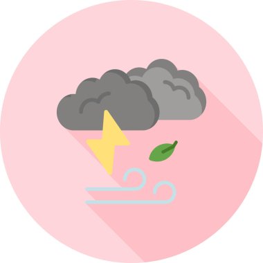 Bulut. Web simgesi basit illüstrasyon