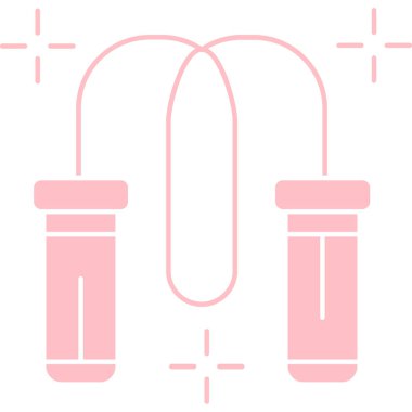 Güzellik ve moda simgelerinin vektör çizimi