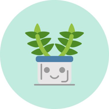 Esrar. Web simgesi basit illüstrasyon