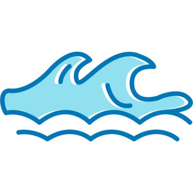 Dalga simgesi ile su dalgası