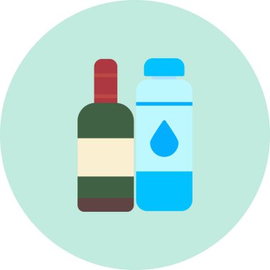 İç bakalım. Web simgesi basit illüstrasyon