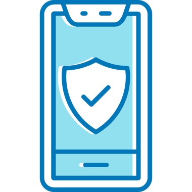 akıllı telefon simgesi vektör illüstrasyonu