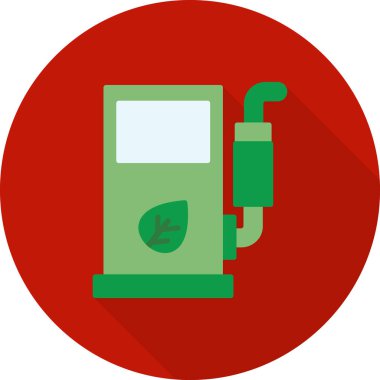 Yakıt simgesi, vektör çizimi