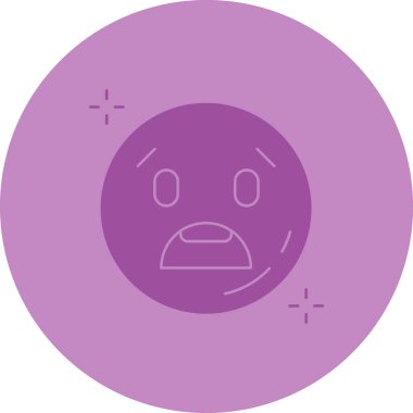 emoji simgesinin vektör illüstrasyonu