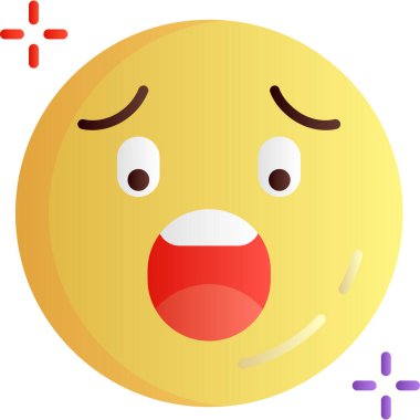 Düz biçimli emoji simgesi