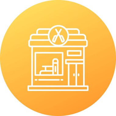 Modern simgenin vektör illüstrasyonu