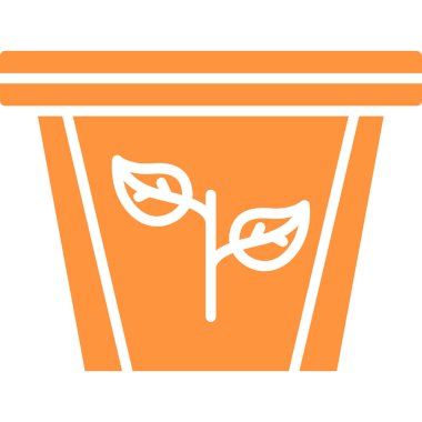 çöp simgesi vektör illüstrasyonu