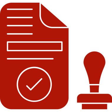 Kontrol listesi. Web simgesi basit tasarım