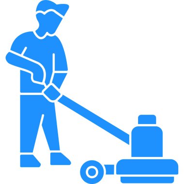 Temizlik temizlik simgesi - taslak biçimi