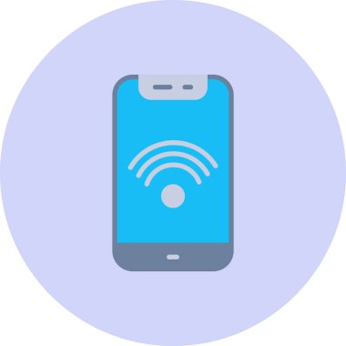 - Telefon. Web simgesi basit illüstrasyon