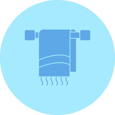 Su. Web simgesi basit illüstrasyon