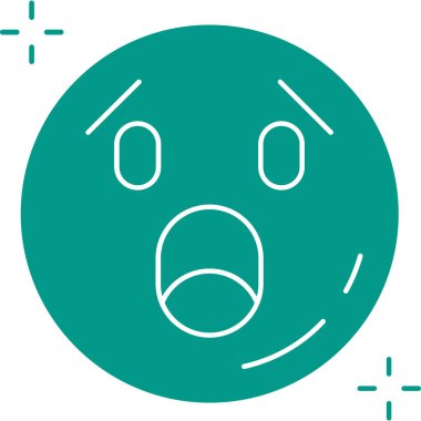 sad face icon. vector illustration