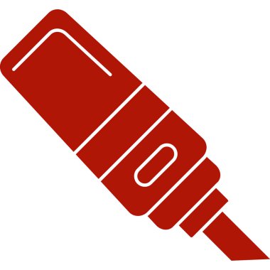 Kalem. Web simgesi basit illüstrasyon