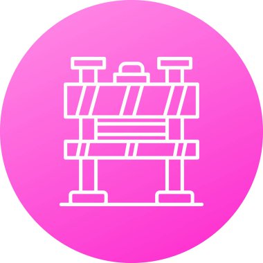 Modern b 'nin vektör illüstrasyonu eksik simgesi