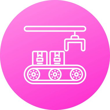 Modern oto onarımının vektör illüstrasyonu