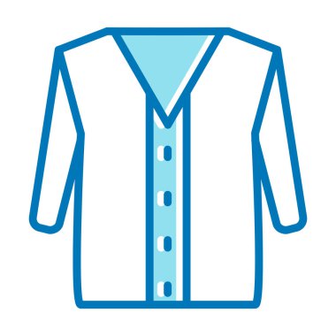 Gömlek. Web simgesi basit illüstrasyon