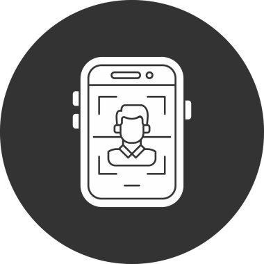 mobil simge vektör illüstrasyonu