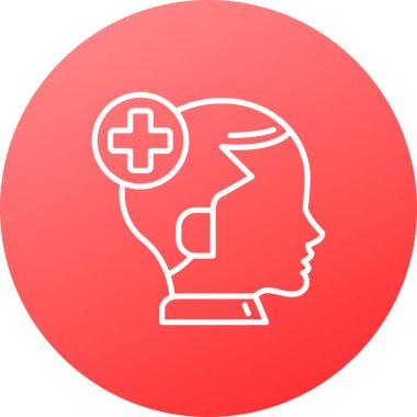 Projeniz için vektör beyin simgesi