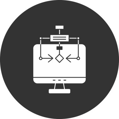 Hava balonu simgesinin vektör illüstrasyonu