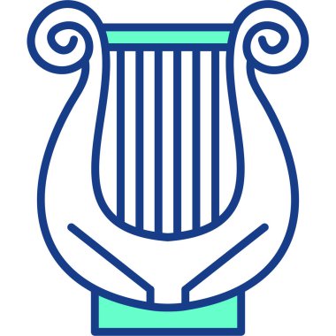 Beyaz arkaplanın mavi arkaplanının vektör çizimi