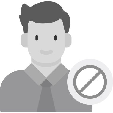 iş adamları düz stil simgesi