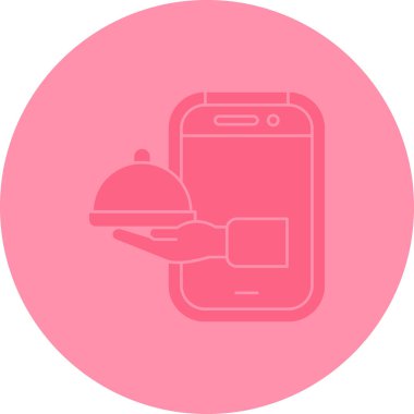 cep telefonu ikonu vektör illüstrasyonu