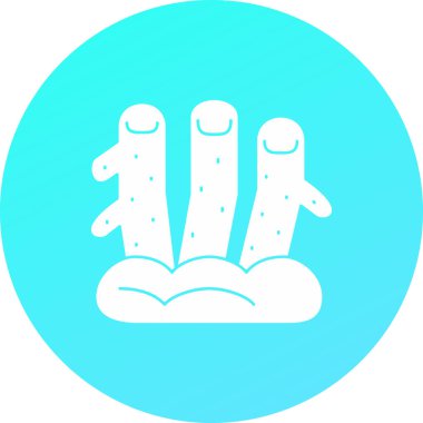 Bir simgenin vektör illüstrasyonu