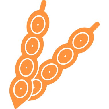 Sosis. Web simgesi basit illüstrasyon