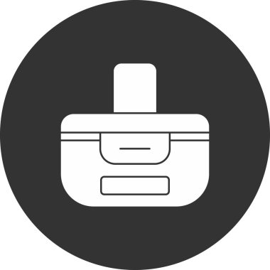 Güzellik ve makyaj ikonu kavramının vektör çizimi