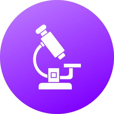 Projeniz için vektör mikroskobu simgesi