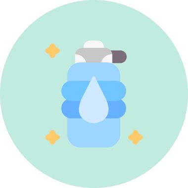 Su damlası vektör illüstrasyonu