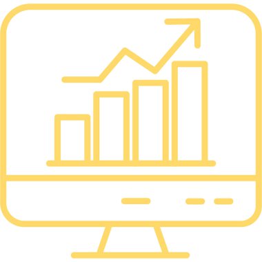 Çizelge. Web simgesi basit illüstrasyon