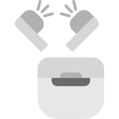 düz tasarım eldiven ikon vektörü