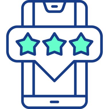 Akıllı telefon. Web simgesi basit tasarım