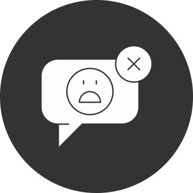 konuşma kabarcığı vektör çizimi