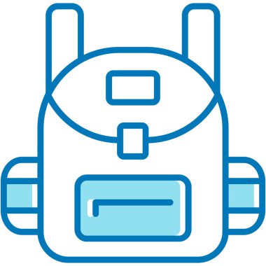 Modern bir simgenin vektör illüstrasyonu