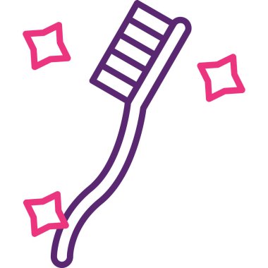 Tarak simge vektör çizim