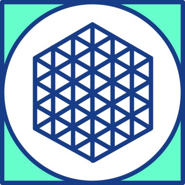 küp simgesi sembol tasarımı