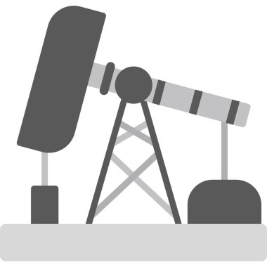 Petrol rafinerisi. basit vektör