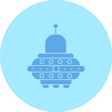 robot. Web simgesi basit illüstrasyon