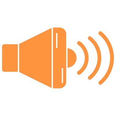 megafon ikon vektör illüstrasyon tasarımı