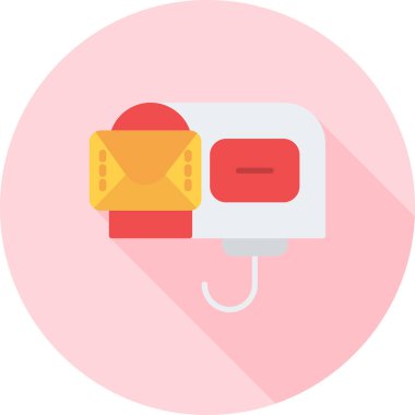 alışveriş düz vektör simgesi