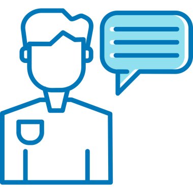 Çağrı merkezi ikon vektör illüstrasyonu