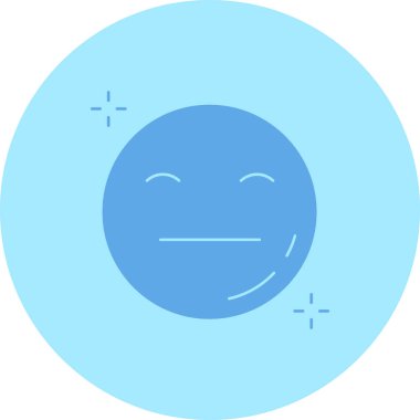 emoji simgesi vektör illüstrasyonu