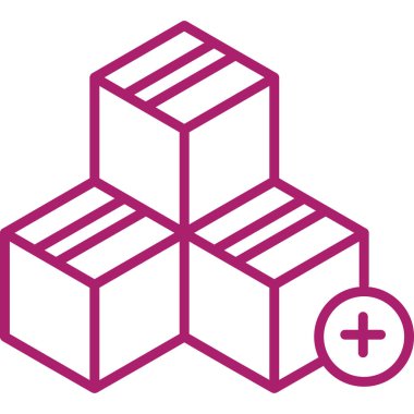 kutuların vektör illüstrasyonu