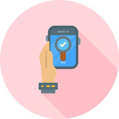 mobil uygulaması vektör simgesi.