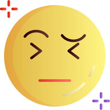 Üzgün duygu simgesi, çizgi film biçimi