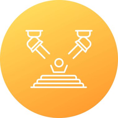 kupa simgesi vektör illüstrasyonu